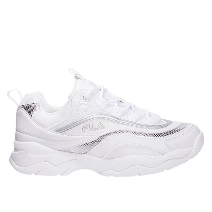 Baskets Fila Ray F Wmn 36 Blanc Cdiscount Chaussures