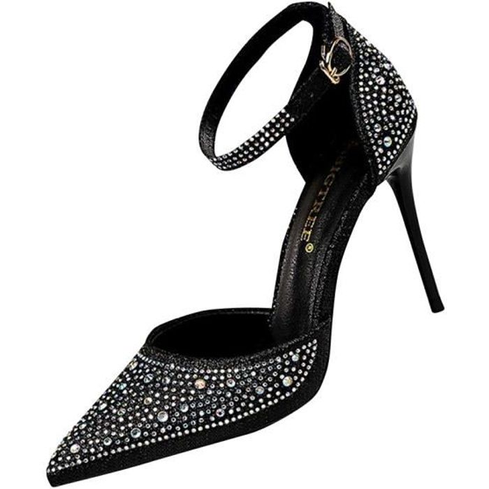 escarpin strass