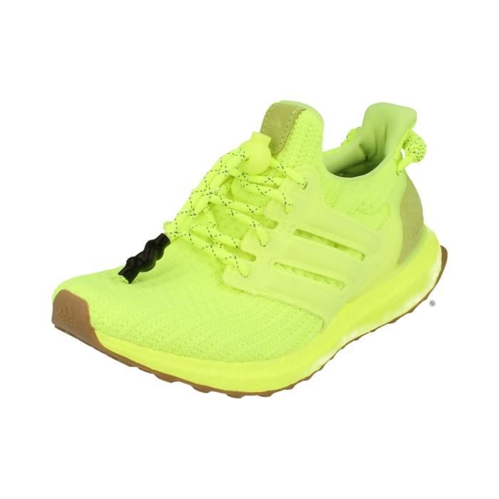 Neon yellow ultra boost on sale