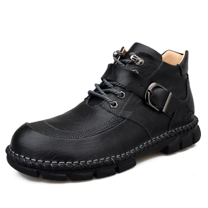 Chaussures de ville homme-Classique de la mode- Noir Noir - Cdiscount Chaussures
