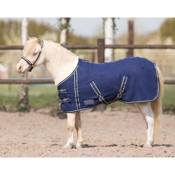 Couverture Cheval Horse Guard 115 Cm Marine - Avec Attache Brique Avant