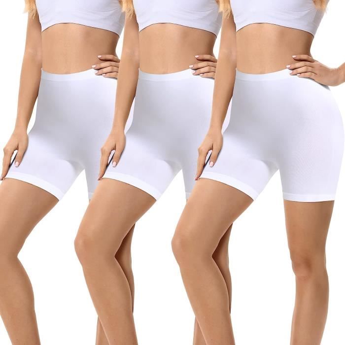 Shorty femme anti frottement coton 2025