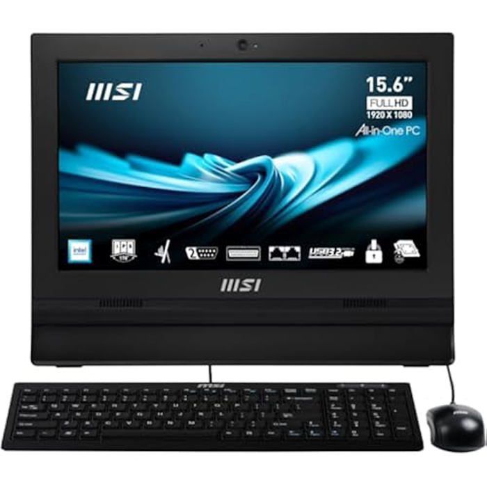 Ordinateur All in One MSI 00 A60211 007 15 4 Go RAM SSD Intel Celeron N100