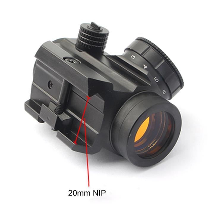 Visée Point Rouge HS507C Red Dot Holosun pour arme de poing