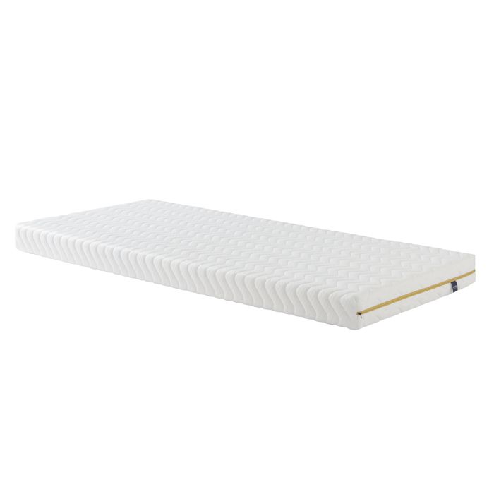 Matelas mousse Aurore 200 - SOMEO 90x200 - Blanc - Fabriqué en France - Someo