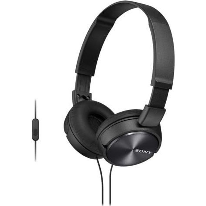 Sony MDR ZX310AP ZX Series casque avec micro pleine taille jack 3 5mm - vue 1