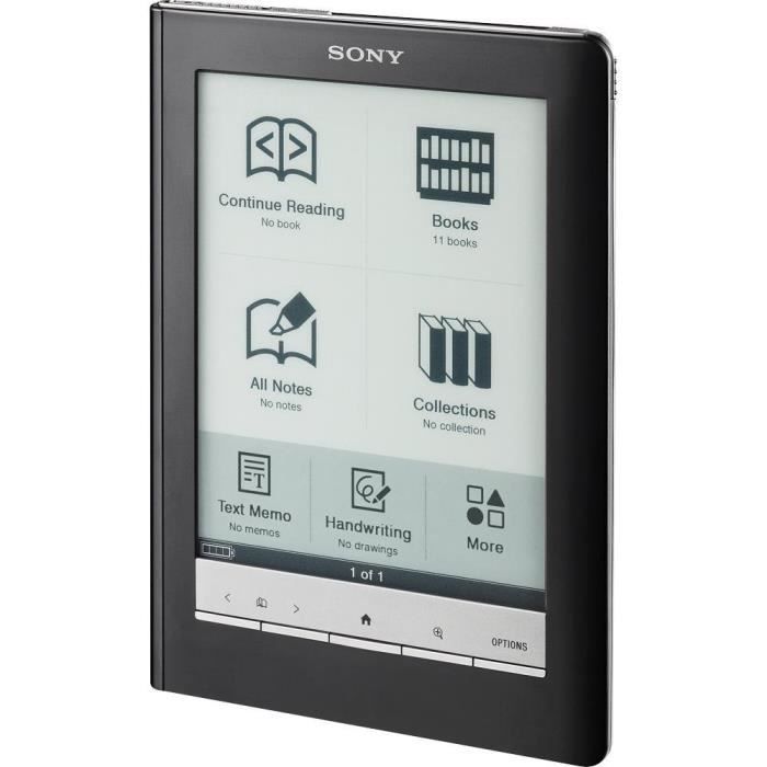 Sony Reader Digital Book PRS600 Lecteur eBook Cdiscount Informatique