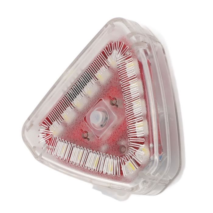 6 Gyrophares LED Stroboscope Sans Fil Avec Télécommande - 8 Couleurs, Anti-Collision Pour Voiture, Moto, Drone, Vélo, Poussette
