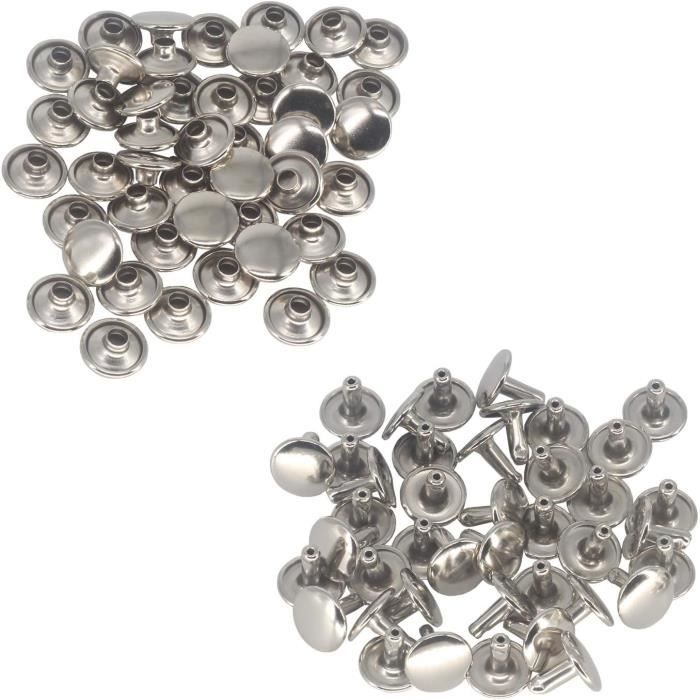 Weddecor 10mm X 18mm Extra Long Double Capuchon Rivets