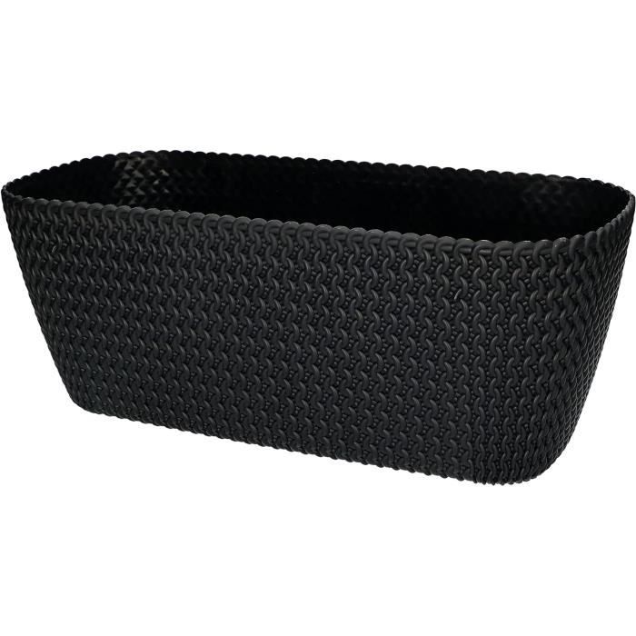 POK Toolsarket GbH Jardinière de balcon Venus avec soucoupe Vert 30 c