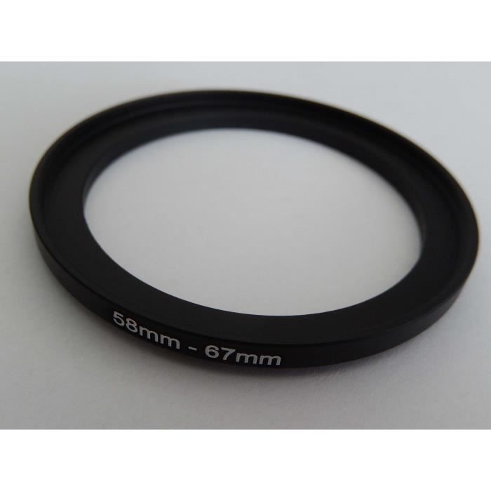 Noir vhbw Bague d'adaptation de Filtre Step-Up de 67 mm vers 95 mm pour Objectif d'appareil Photo métal Adaptateur 