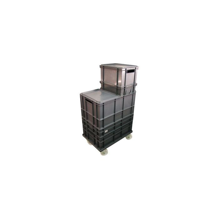Bac De Manutention Norme Europe 600x400 Mm – 55 Litres, Gerbable, Robuste