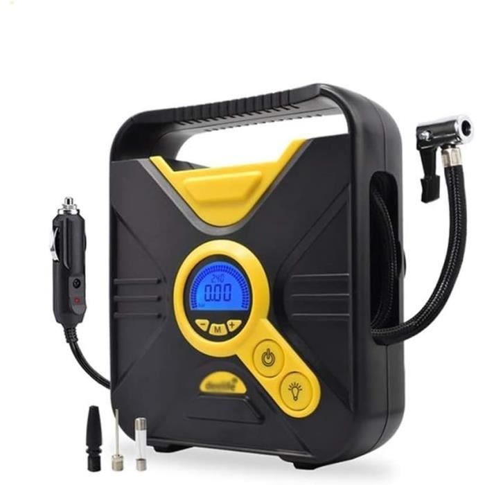 Compresseur d'air portatif Automatique de Pompe Gonflable de Pneu de ...