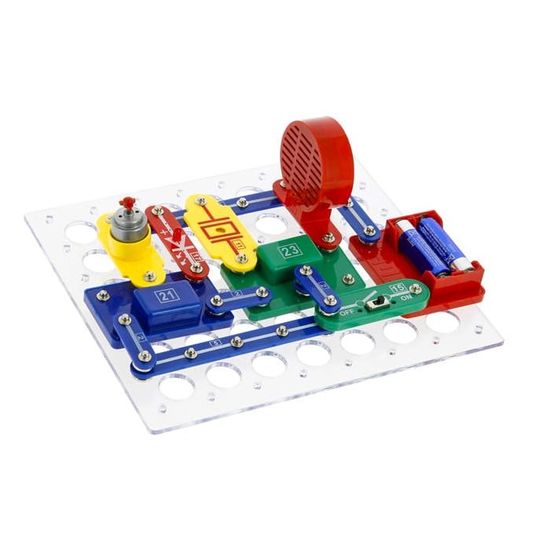 Kit De Physique électronique – 300 Expériences De Circuit, Bloc De Construction STEM, Pour Enfants Dès 3 Ans, Sécurité Garantie