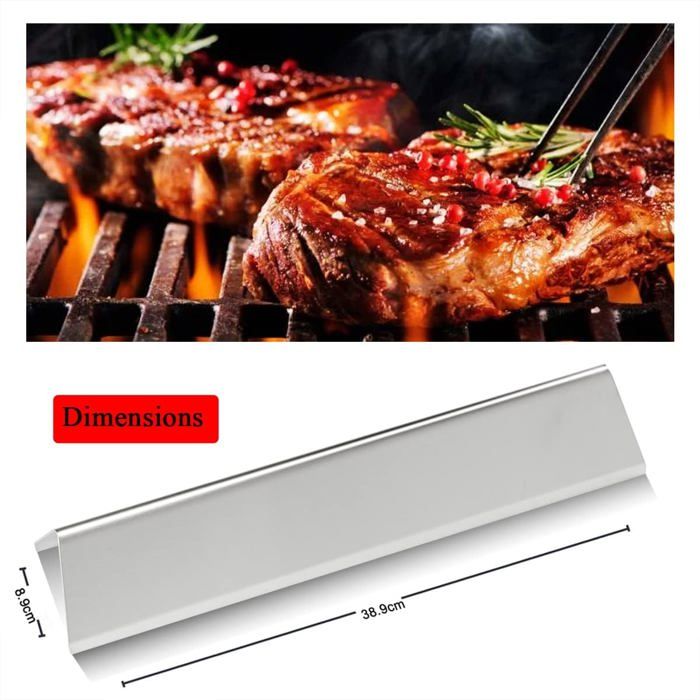 7635 388CM Flavorizer Bars Pour Weber Spirit I&II 200 Spirit E210