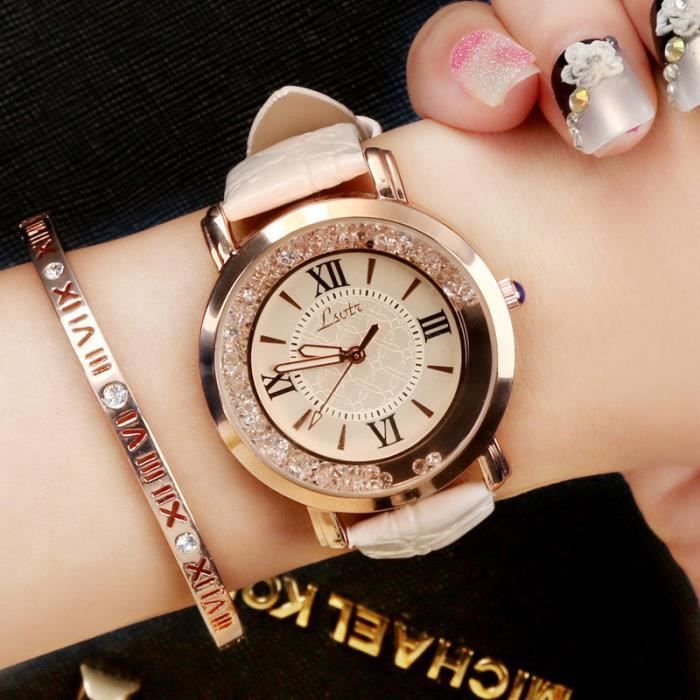 Montre femme online chiffre romain