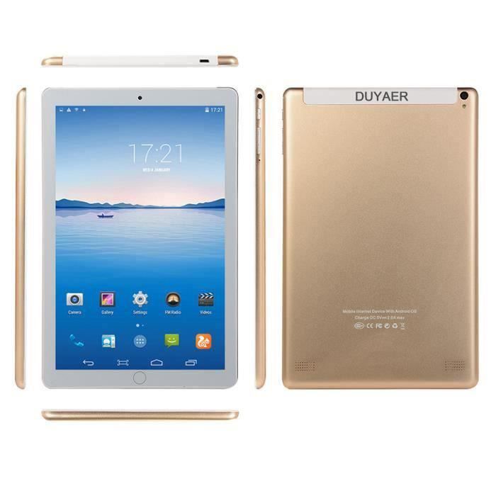 ® 10.1" Tablette Tactile 4G - RAM 4Go1