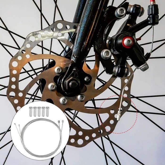 2 Kit Câble De Vitesse Vélo, Jeu De Câbles De Changement De Vitesse