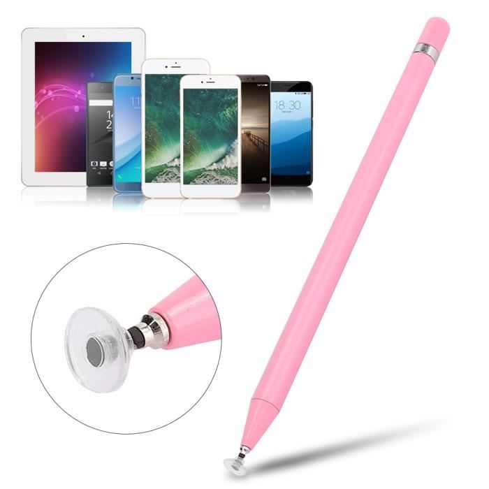STYLET+STYLO POUR TABLETTES/SMARTPHONES ROSE