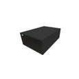 Cube de rangement bois profondeur 75 cm - Couleur - Brut-2