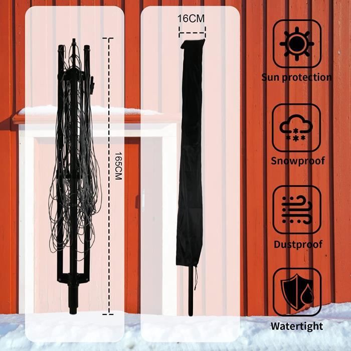 Housse Séchoir Parapluie 168x28cm Leifheit Housse De Protection Pour