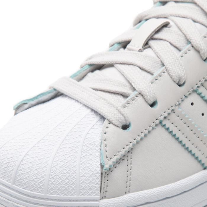 Chaussures ADIDAS Superstar Blanc Femme Adulte Lacets