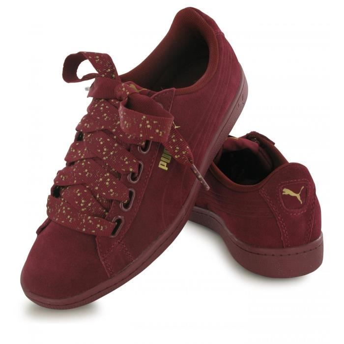 Basket puma femme bordeaux store