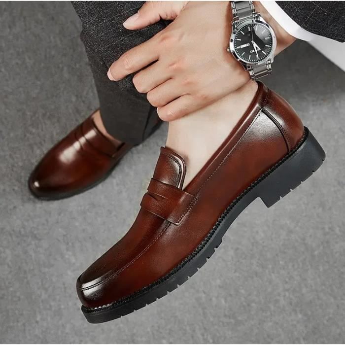 Chaussure homme mocassin cuir sales