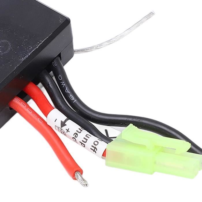 Contrôleur ESC Sans Balai 70A Pour Bateau RC – Plug And Play, Marche Arrière Directe, Composants Importés