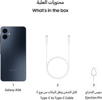 Samsung Galaxy A06 4G - 128GO - Double Sim - Noir - Cdiscount