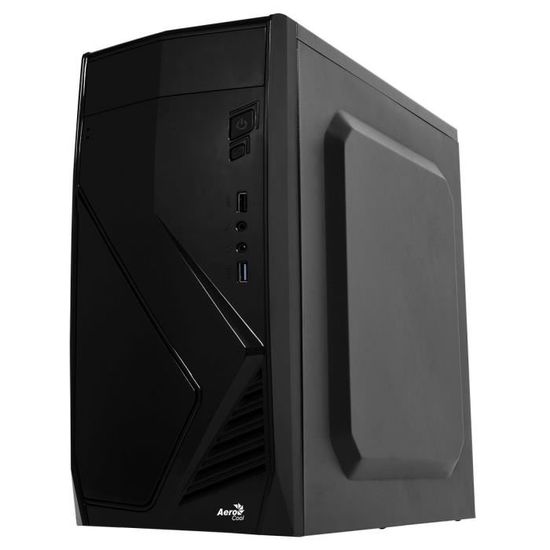 AEROCOOL Boîtier PC - Mini Tour - Format Micro-ATX - Pas d