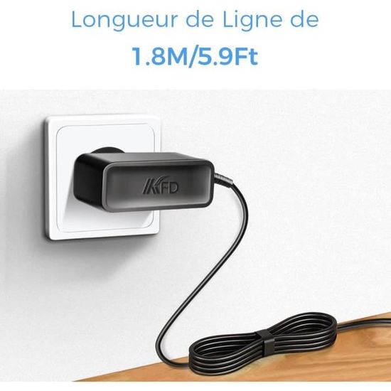 Chargeur Secteur 17-en-1 Universel – Compatible DIGITECH PS0913B-240-UK – Marque Française