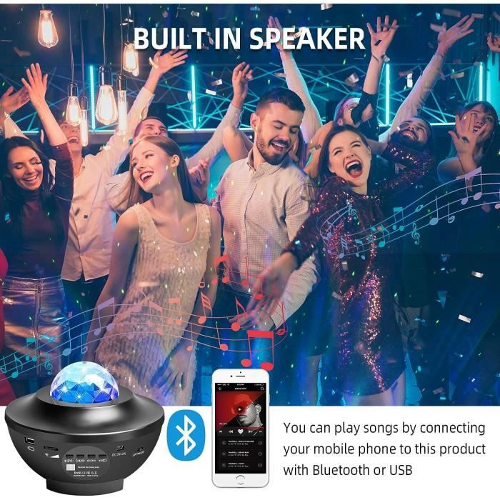 Achetez Projecteur Étoilé Lampe Lambre Avec Bluetooth Speler TF