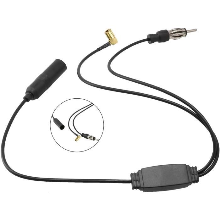 Té Coaxial 9,52mm (1 Mâle + 2 Femelles) - Répartiteur Antenne APM | Connecteur Haute Qualité Pour Signal Vidéo