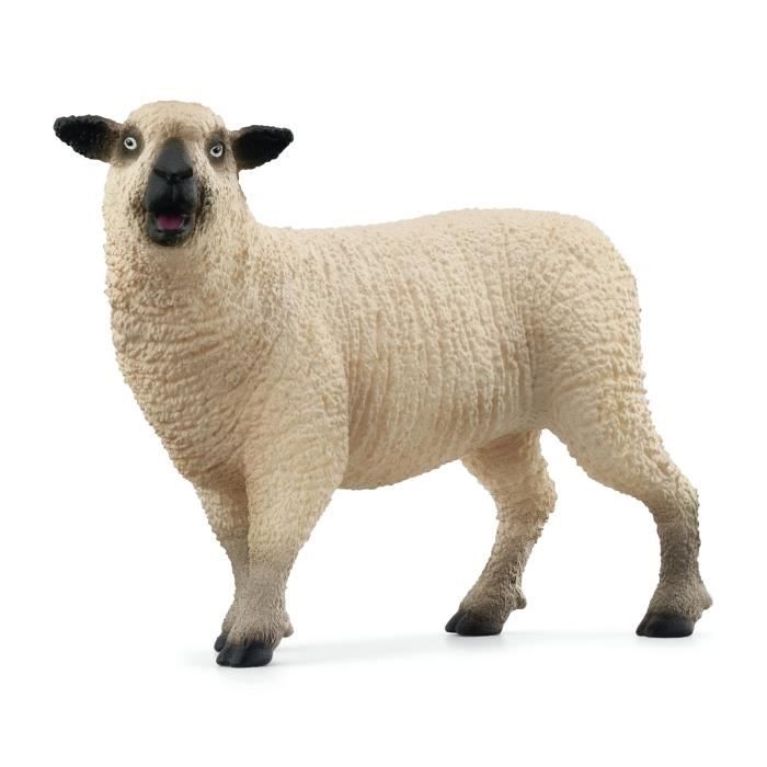 Trio De Moutons Schleich Farm World – Figurines Mouton Southdown & Hampshire Dès 3 Ans (42660)
