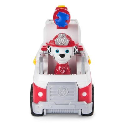 Pat Patrouille Véhicule + Figurine Marcus Fire Rescue - Camion Pompiers Avec 2 Projectiles - Jouet Enfant 3 Ans+