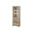 Bobochic Vitrine Skyline Chene Blanchi Chene Grand Rangement