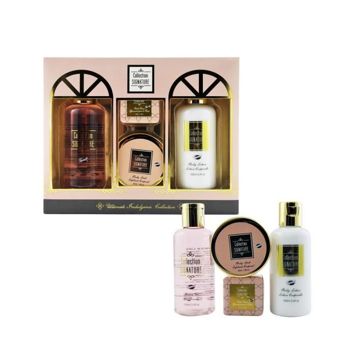 Coffret cadeau coffret de bain parfum karit?�, vanille et menthe citron?�e - 4pcs - Cdiscount Au 