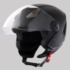 Casque de Moto 3/4 Affronter-Duoku-ABS et Haute Densité-Bluetooth-Homologué DOT-Verres Interchangeables-Confortable
