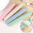 DLZAOAO Lot de 4 étuis pour brosses à dents - Boîte de rangement portable - Pour la maison, la randonnée, le camping, les voyages