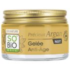 Gel de Nuit Anti Age - SO BIO - Argan Bio - 40ml - Vegan - Peaux Matures