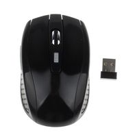 Portable Souris 2.4G souris optique sans fil pour ordinateur portable PC Gamer noir
