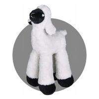 Peluche Mouton à Longues Pattes Sergio 30cm - Blanc - Marque Sergio