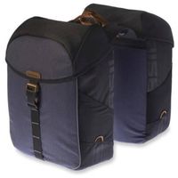 Sac porte-bagages BASIL Miles - 32l bleu/noir - Polyester - Crochet