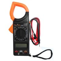 Pince ampèremétrique digital TECH-IT - 600V - Noir et orange