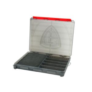 Boîte de pêche en plastique - Rouge - Boîte à appâts - Boîte à pêche