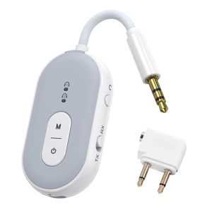 Adaptateur Bluetooth 5.3 IKDSAW 2-en-1 Émetteur/Récepteur - Pour TV, Voiture, Casque - Double Appairage