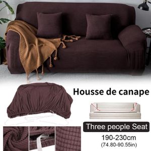 Avis Canapé Backabro Housse De Canape 3 Places Achat Vente Housse De Canape 3