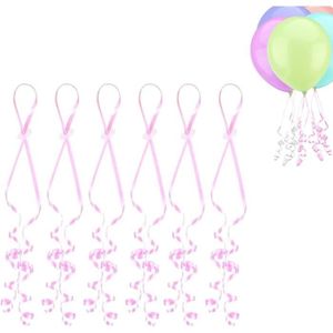 100 attache ficelle rapide pour ballon Helium sans noeud
