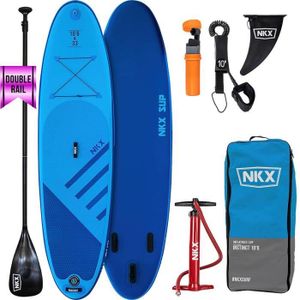 STAND UP PADDLE SUP Gonflable - NKX - Instinct 10,6 pieds - Polyvalent - Poids maximum 160 kg